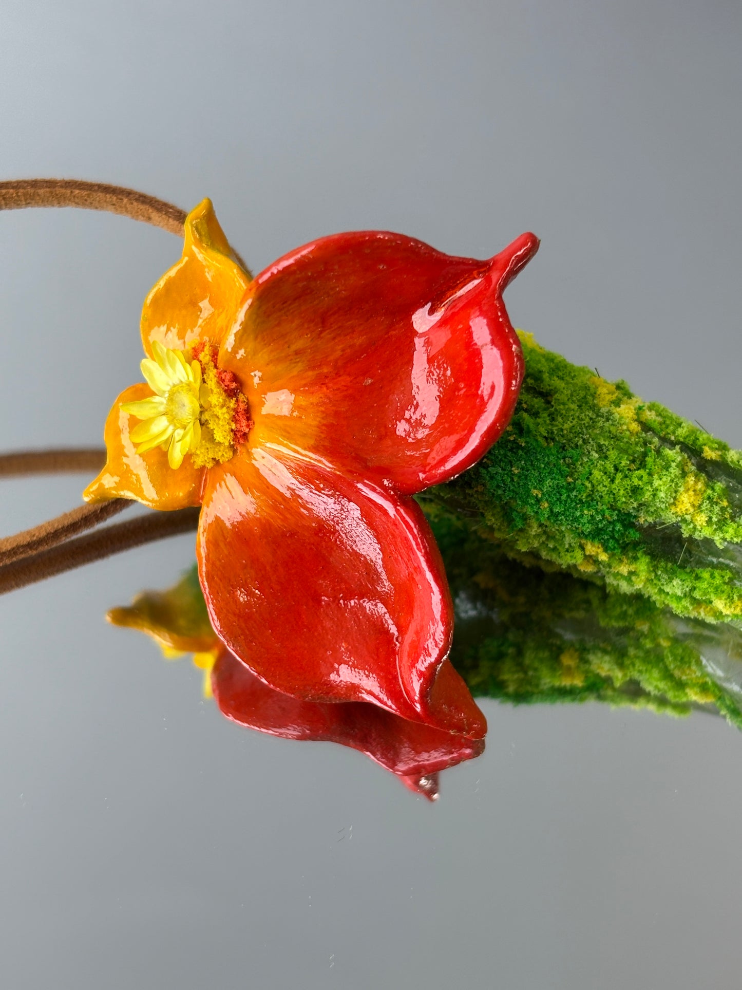 Crimson Bloom Amulet
